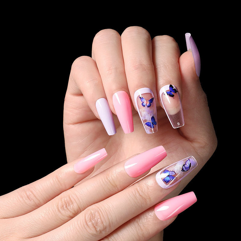 Finished Ballerina Nails – Cross-Border Shipping for Stylish Wearable Nail Art