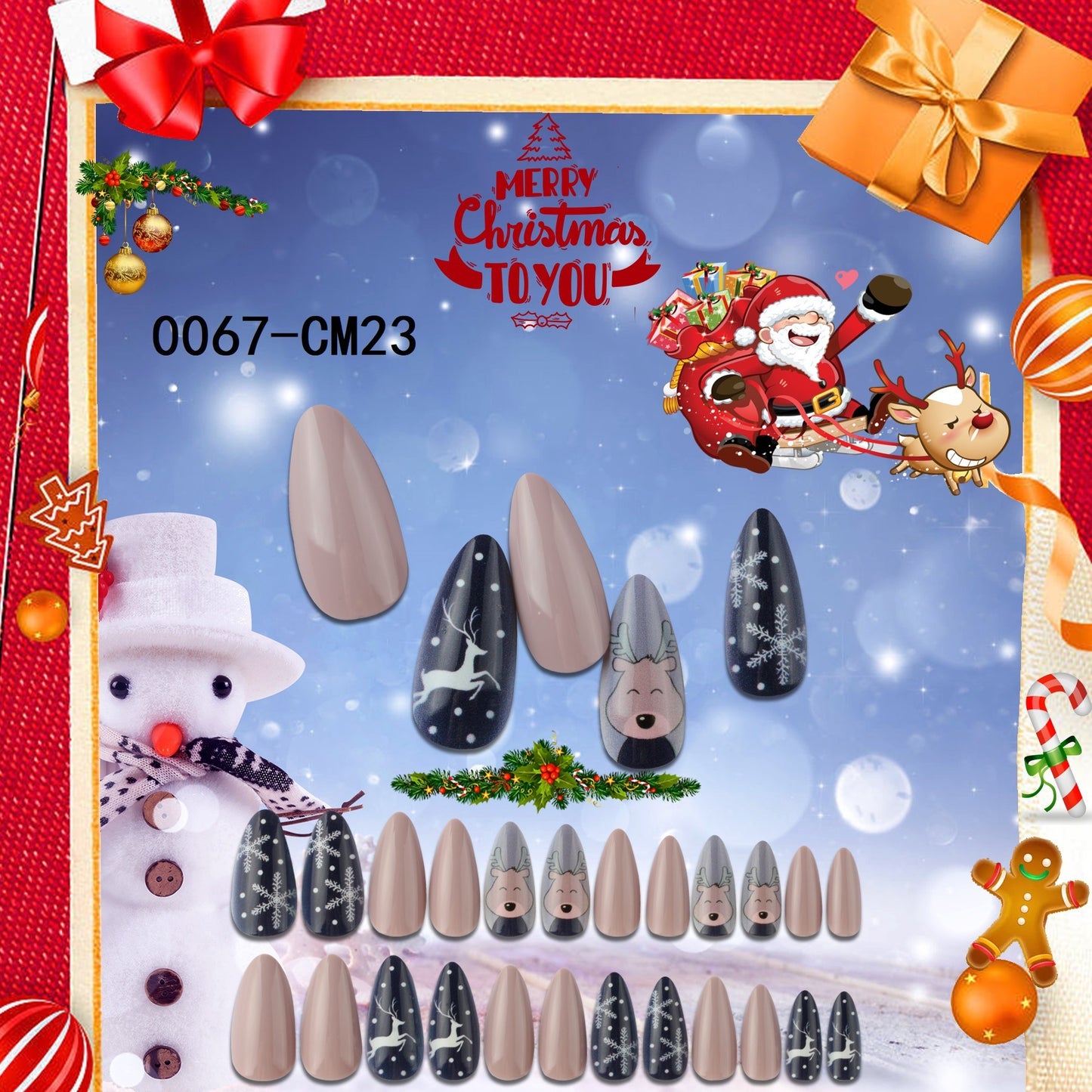 Christmas Nail Tips – Festive Wear Supplies for Nail Art